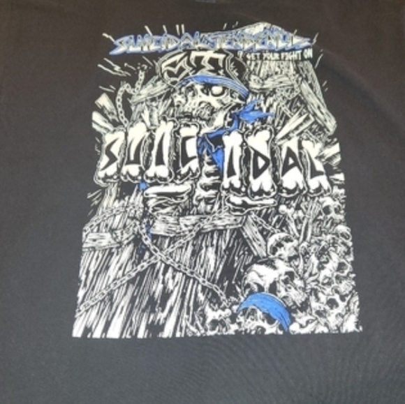 Suicidal Tendencies Other - SUICIDAL TENDENCIES - "GET YOUR FIGHT ON" SHIRT - MENS SIZE 2XL
